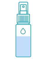 スプレー使用の場合